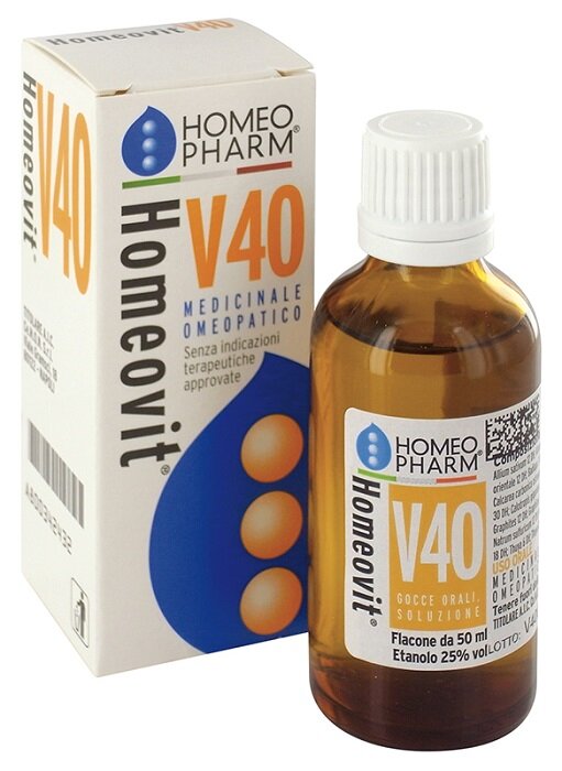 HOMEOVIT V40 GOCCE 50ML-2
