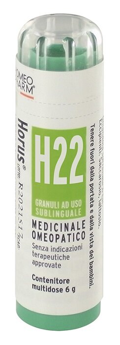 Cemon Horus H22 medicinale omeopatico granuli 6g-2