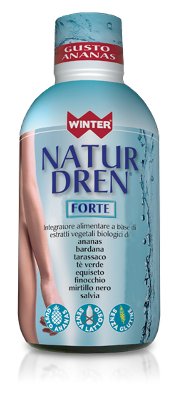Winter Natur Dren Forte drenante e depurativo 500ml gusto ananas-0