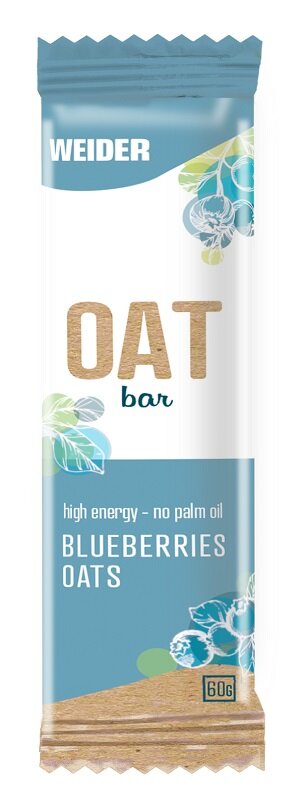 WEIDER OAT BAR MIRTILLO 60G-1