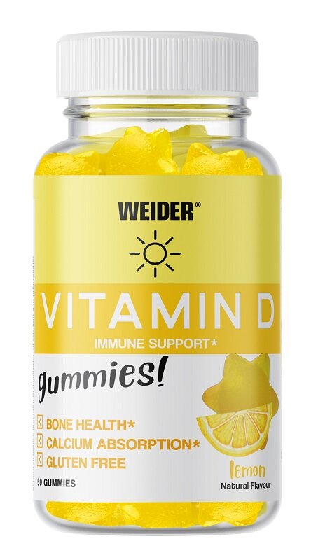 Weider Vitamin D 50 Gummies-1
