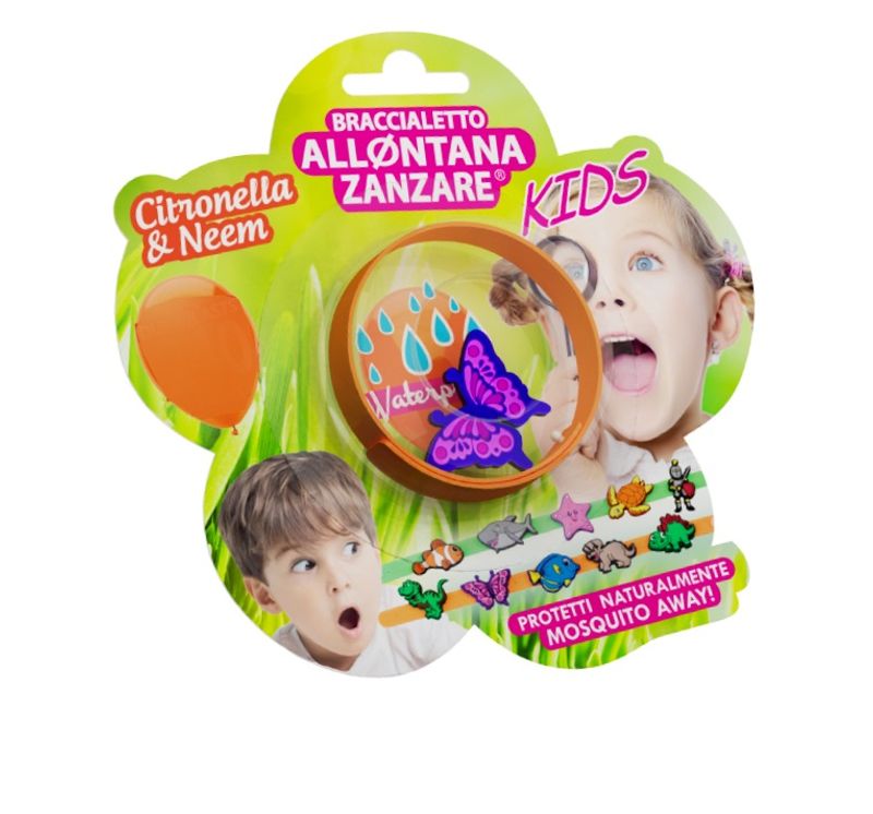 Braccialetto Magic Kids Allontana zanzare anallergico 240 ore-1
