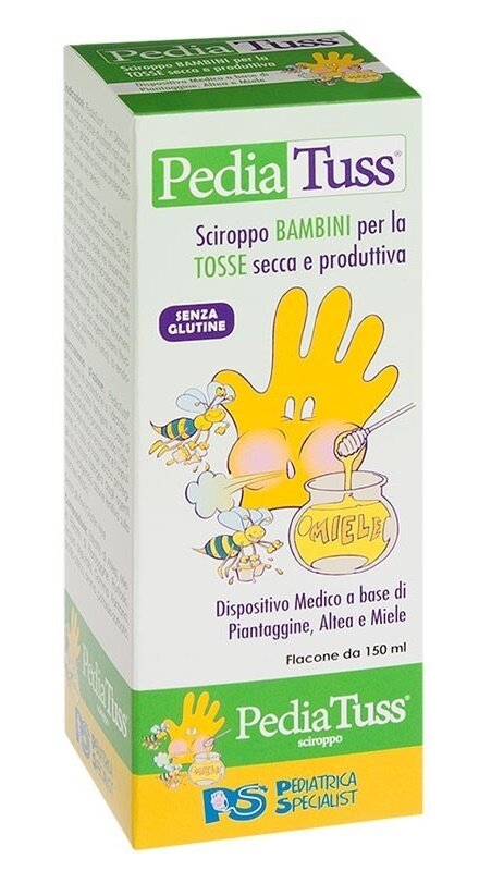 Pediatrica PediaTuss Sciroppo utile per le vie respiratorie 150ml-2