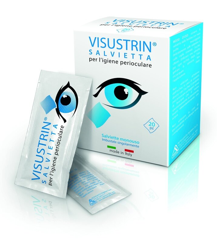 Visustrin Salvietta Oculare 20 Pezzi-2