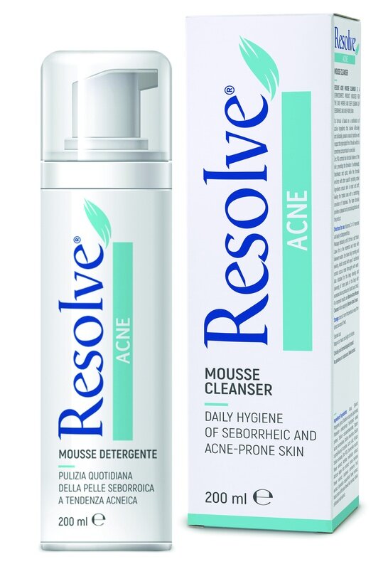 Resolve Acne mousse detergente 200ml-2