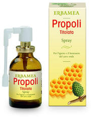 Erbamea Propoli Titolata per l'igiene e il benessere del cavo orale Spray 30ml-2