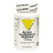 Vit'All Plus Acido Ialuronico vegetale 150mg benessere della pelle 30 compresse-1