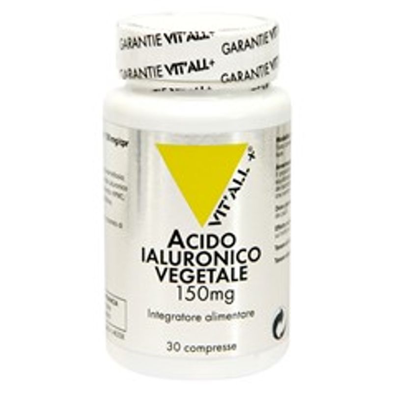 Vit'All Plus Acido Ialuronico vegetale 150mg benessere della pelle 30 compresse-1