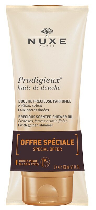 Nuxe Prodigieux olio doccia 2x200ml-2