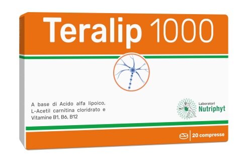 Teralip 1000 integratore alimentare antiossidante 20 compresse-2
