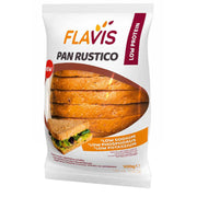 Flavis Pan Rustico pane scuro a fette aproteico 300g-2