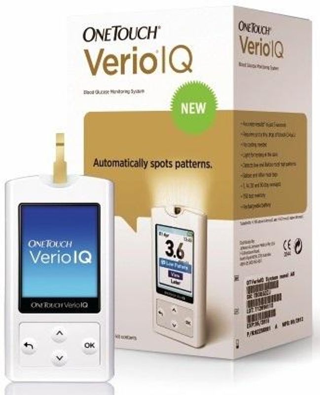 OneTouch Verio IQ - Glucometro + 25 strisce reattive-1