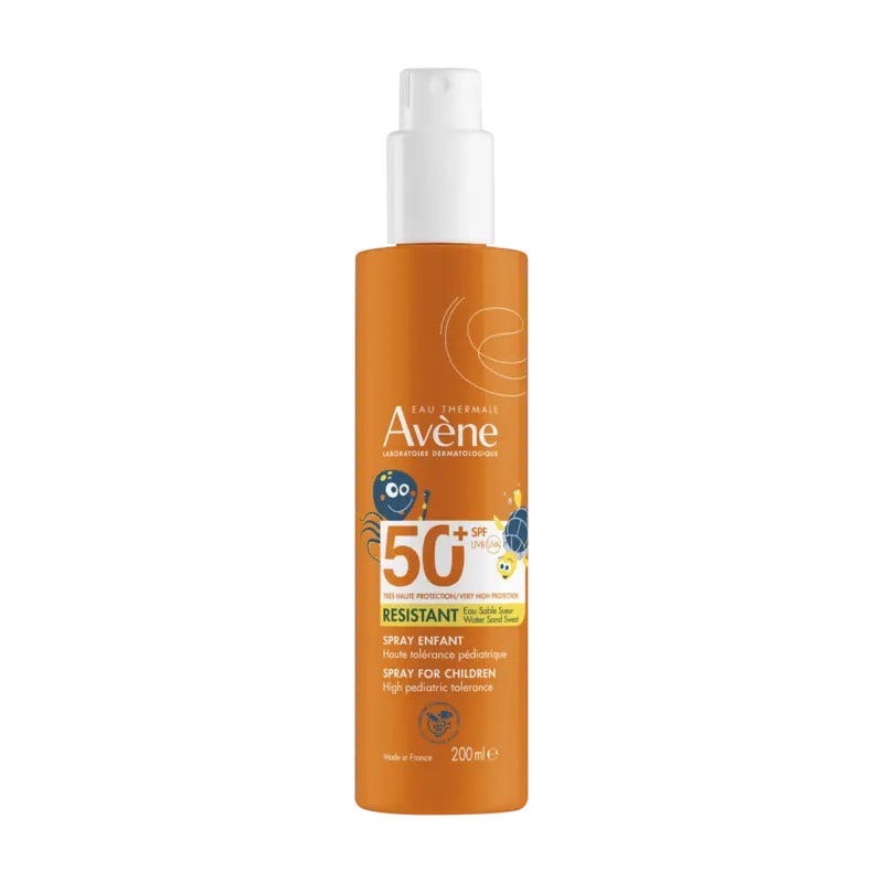 Eau Thermale Avene Solare Spray Bambino Spf 50+ 200 ml Nuovo Pack-1