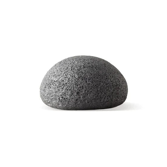 Nudo Spugna Konjac In Carbone Vegetale 6,5cm-1