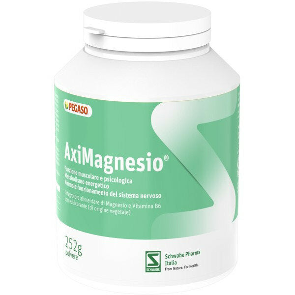 Pegaso Aximagnesio integratore in polvere per una funzione muscolare e psicologica 252g-2