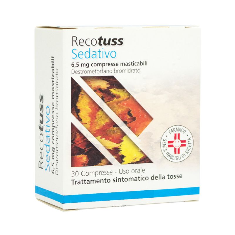 Recotuss Sedativo della tosse 30 compresse masticabili 6,5mg-1