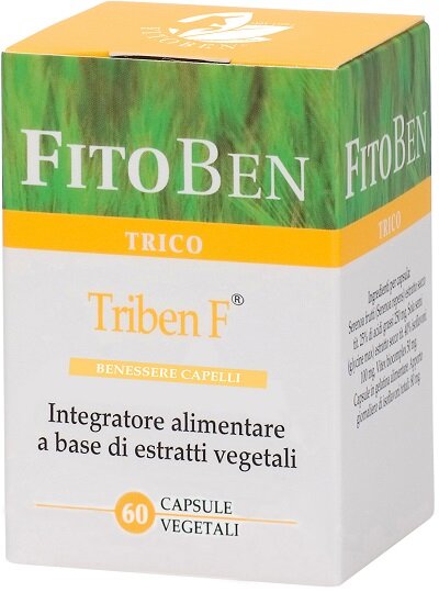 FitoBen Triben F per il benessere dei capelli 60 capsule-2
