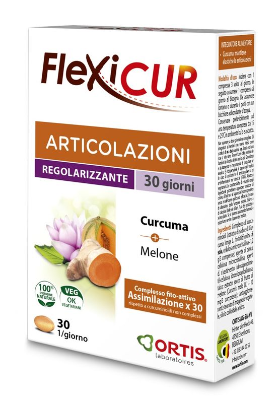 Ortis Flexicur flessibilità delle articolazioni 30 compresse-1