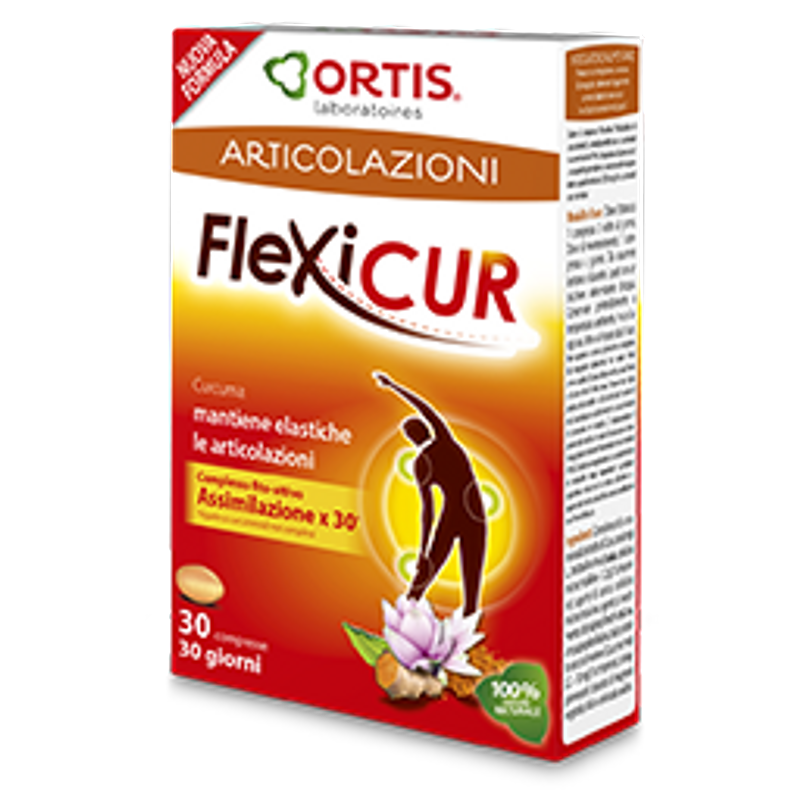 Ortis Flexicur flessibilità delle articolazioni 30 compresse-1