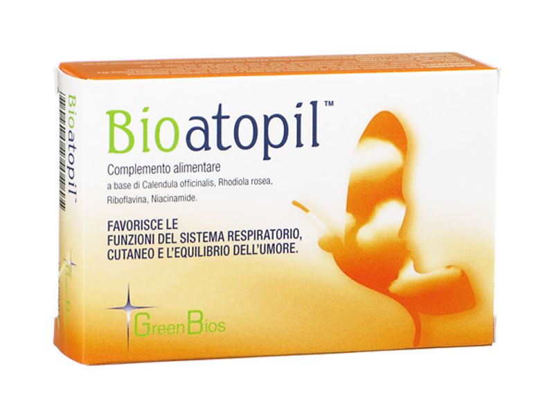 BIOATOPIL integratore per il sistema respiratorio, cutaneo e per l'umore 30 capsule-1