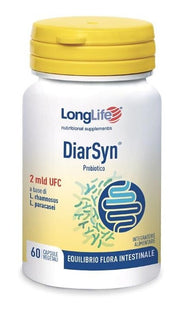 Longlife DiarSyn equilibrio della flora intestinale 60 capsule-2