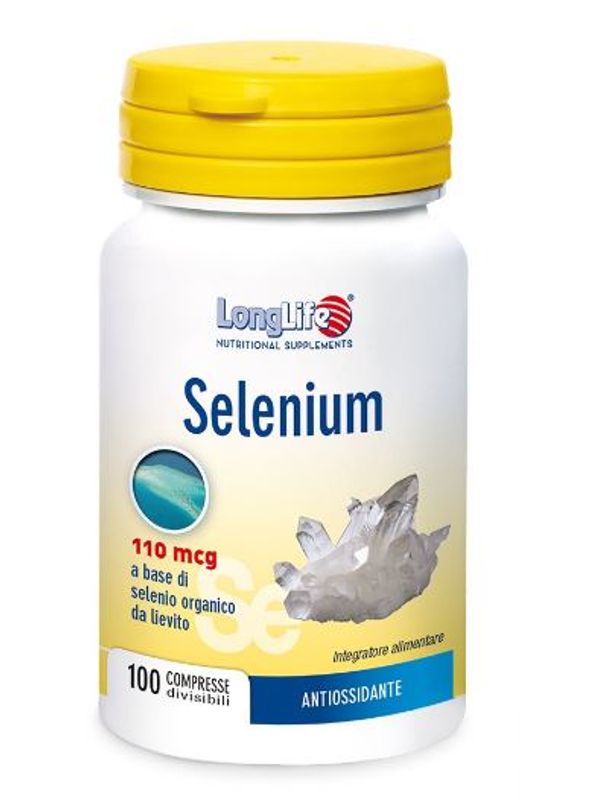 Longlife Selenium antiossidante 100 compresse divisibili-1