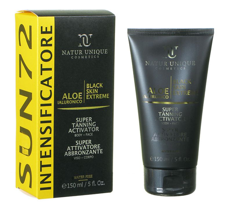 Natur Unique SUN 72 Black Skin Extreme Intensificatore di abbronzatura 150 ml-1