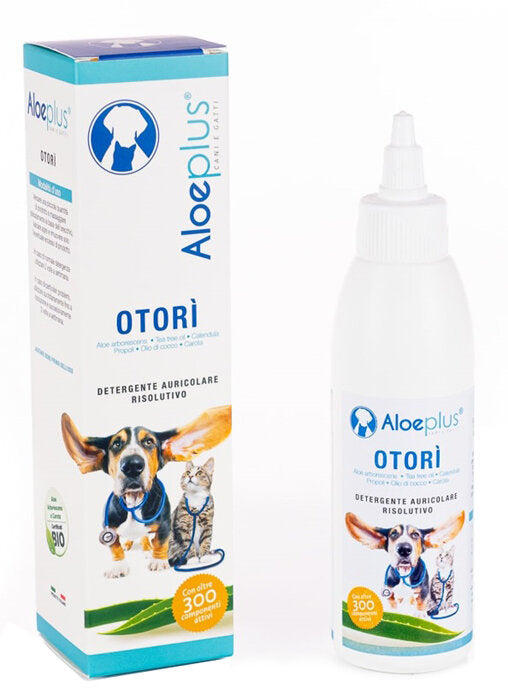 AloePlus Otorì Detergente Auricolare Per Cani e Gatti 125ml-2