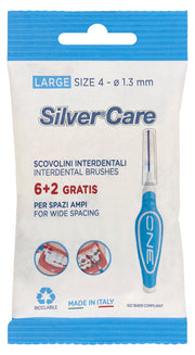 Silver Care Large Size 4 scovolino interdentale 8 pezzi-2