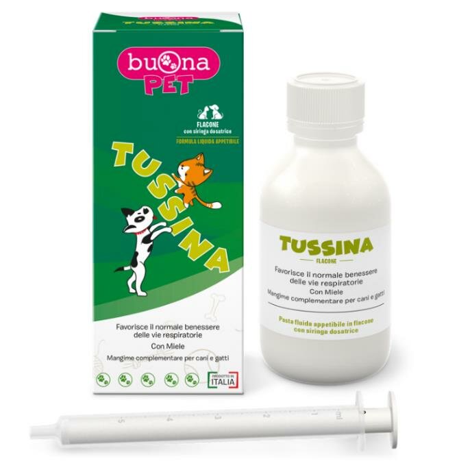 Buona Pet Tussina Mangime Complementare Cani/Gatti 100g-2
