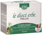 Esi Le Dieci Erbe Psillio per la regolarità del transito intestinale gusto prugna 20 bustine-2