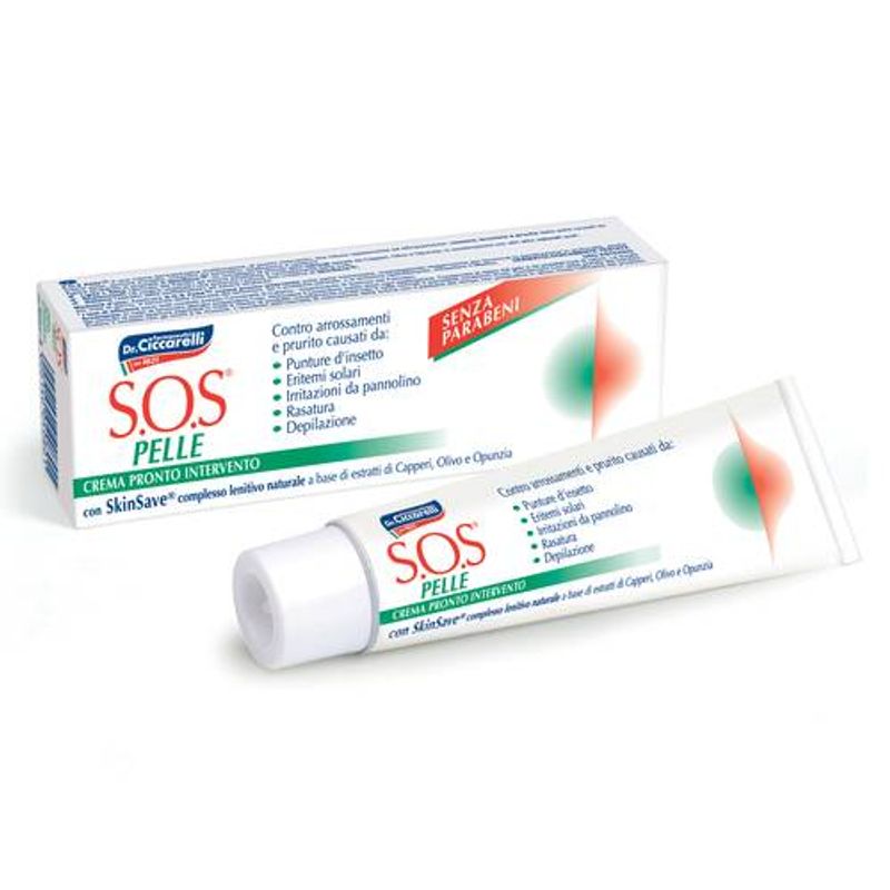 Dr. Ciccarelli S.O.S Pelle arrossamenti e prurito Crema pronto intervento 25ml-1