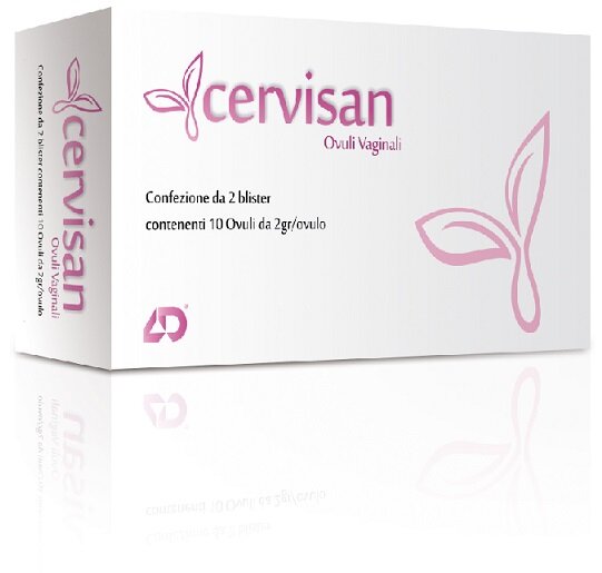 Cervisan Ovuli Vaginali per le difese naturali della vagina 10 ovuli-1