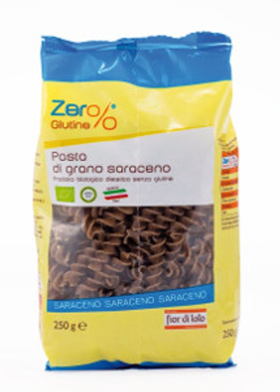 Fior di Loto Pasta Fusilli di grano saraceno BIO zero glutine 250g-1