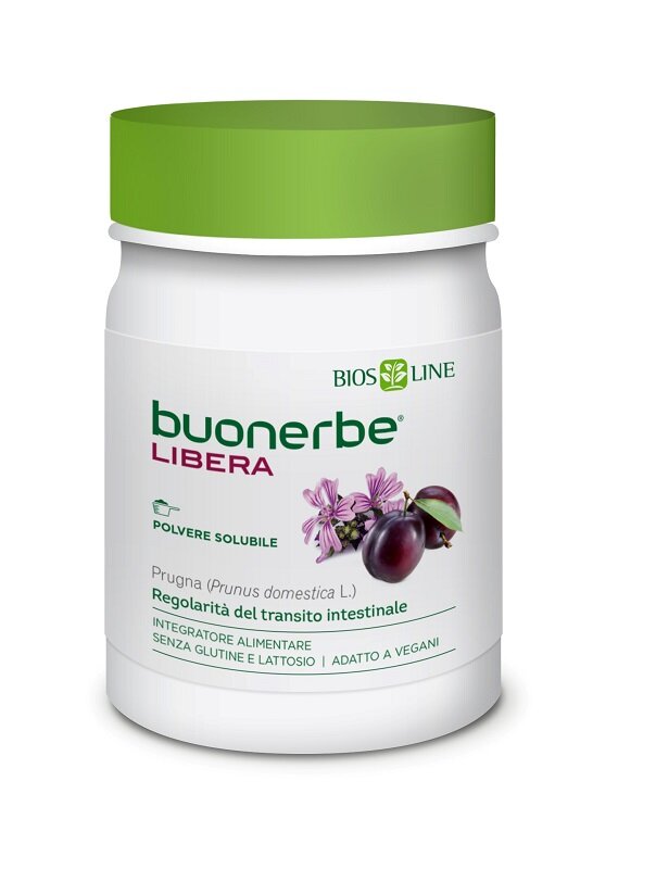 Bios Line Buonerbe Libera Polvere solubile per la regolarità del transito intestinale 100g-2