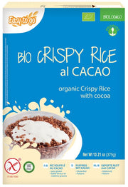 Probios Crispy Rice riso soffiato ricoperto con cacao senza glutine 375g-1