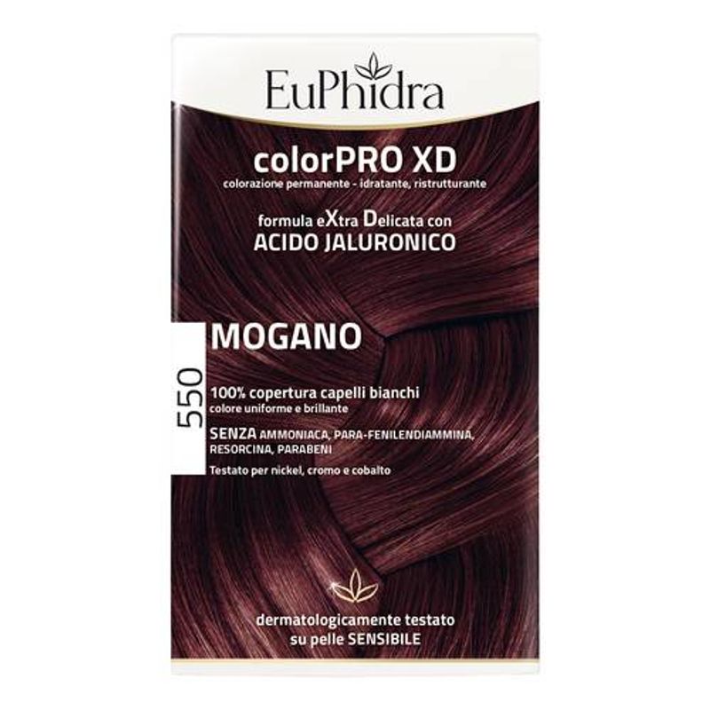 EuPhidra ColorPro XD Colorazione Ultradelicata colore 550 mogano-1