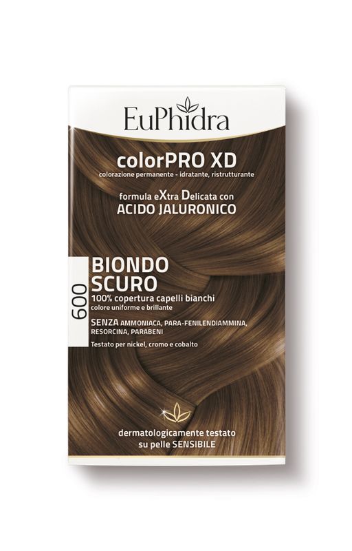 EuPhidra ColorPro XD Colorazione eXtra Delicata colore 600 biondo scuro-1