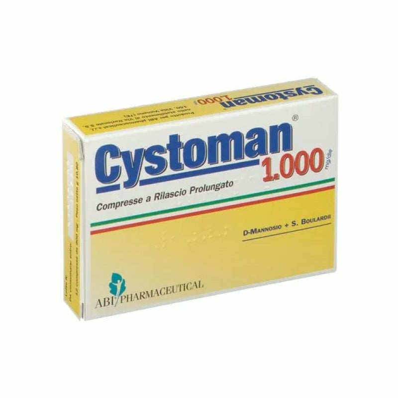 Cystoman 1000 per il benessere delle vie urinarie 12 compresse-2