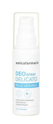 Amicafarmacia Deo spray delicato Pelle sensibile con Calendula 100 ml-1