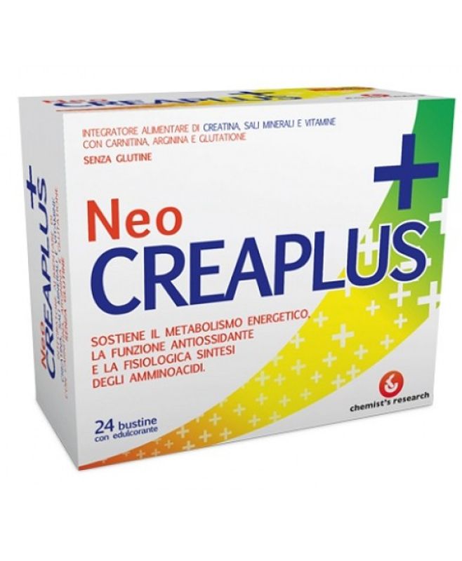 Neo Crea plus integratore contro stanchezza fisica e mentale 24 bustine-1