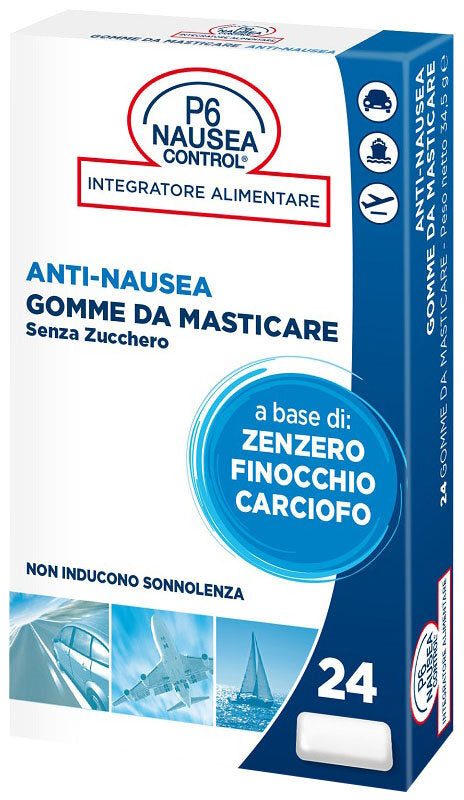 P6 Nausea Control 24 gomme da masticare-1