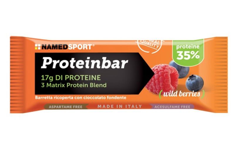 Named Barretta Proteine gusto frutti di bosco 50g-1