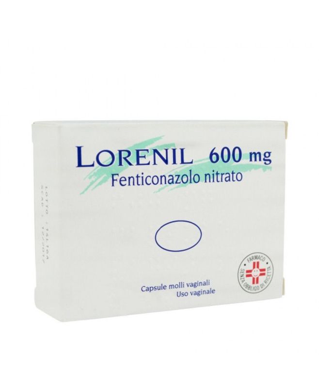 Lorenil 600mg uso vaginale 1 capsula molle-1
