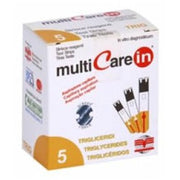 MultiCare IN Trigliceridi 5 strisce reagenti-1