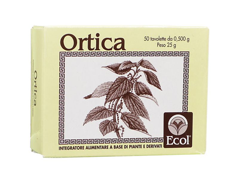 Ecol Ortica fisioligico funzionamento dell'organismo 50 Tavolette-1