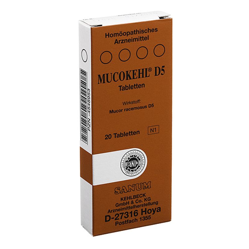 Sanum Mucokehl D5 medicinale omeopatico 20 compresse-1