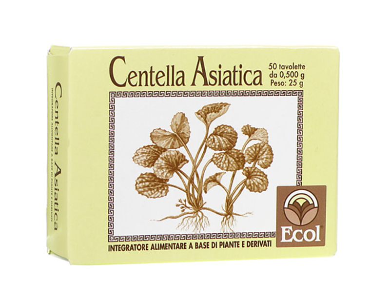 Ecol Centella Asiatica fisiologico benessere dell'organismo 50 Tavolette-1