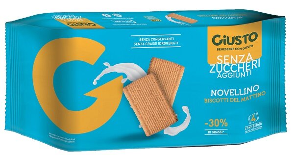 Giusto Senza Zucchero Biscotti Mattino 350g-2