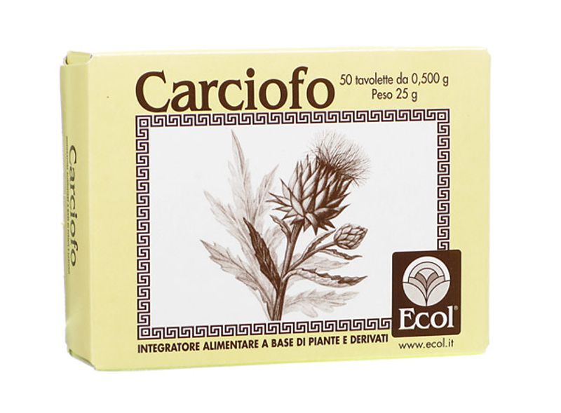 Ecol Carciofo depurativo dell'organismo 50 Tavolette-1